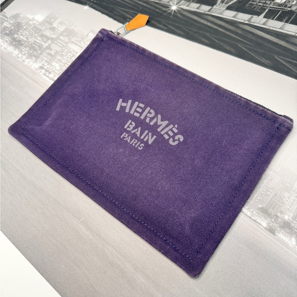 Hermes Cotton Yachting Pouch Small Model - Picture 4 of 11